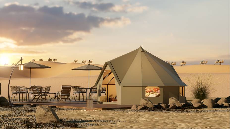 上甘岭露营酒店帐篷厂家